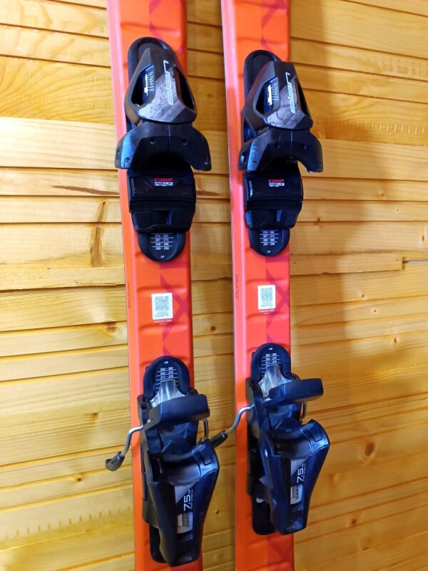 LYŽE ELAN MAXX ORANGE U-FLEX 130CM
